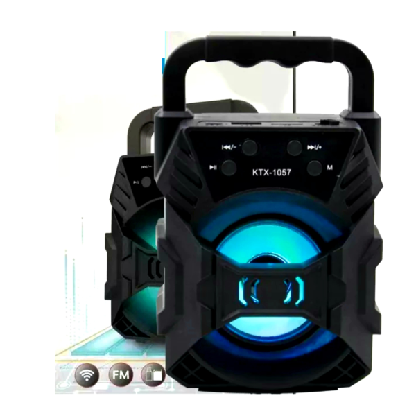 SoundPulse Wireless Speaker – Bluetooth Speaker with FM, USB & Light Show
