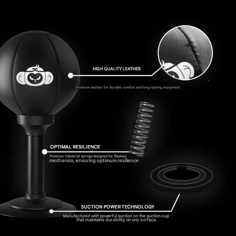 Boxing Ball with Powerful Suction Cup - PowerStrike