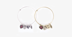 Pink Ribbon Charm Bracelet