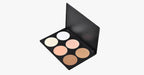 Blush Bronzer with 6 matte powder shades - Gives you a perfectly polished makeup