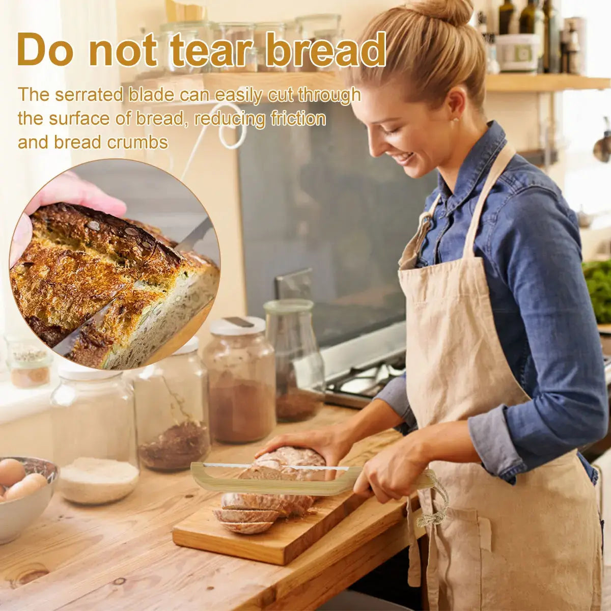 The ultimate bread knife for perfect slices - BreadMaster