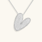 Bubble Initial-Diamond-Necklace