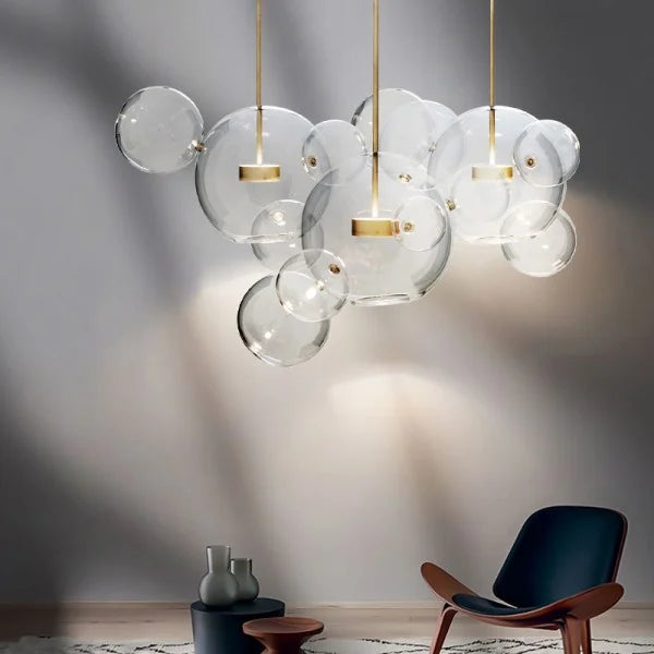 Spherical lamp for modern spaces