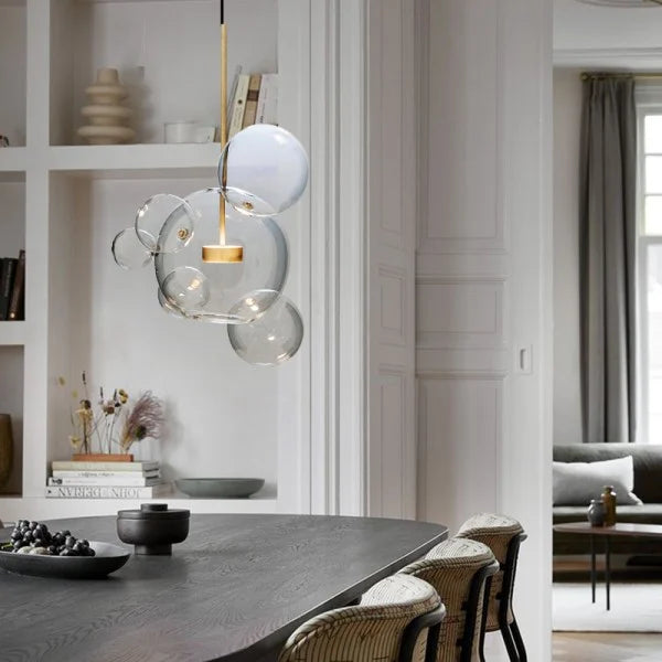 Spherical lamp for modern spaces