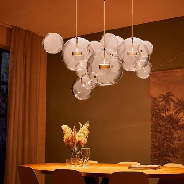 Spherical lamp for modern spaces