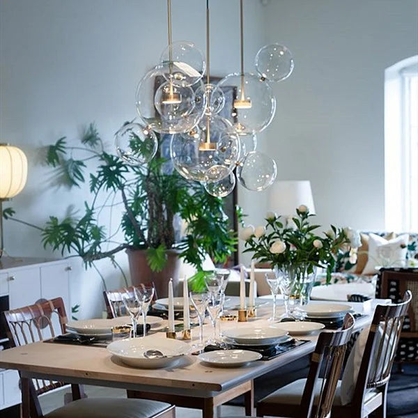 Spherical lamp for modern spaces