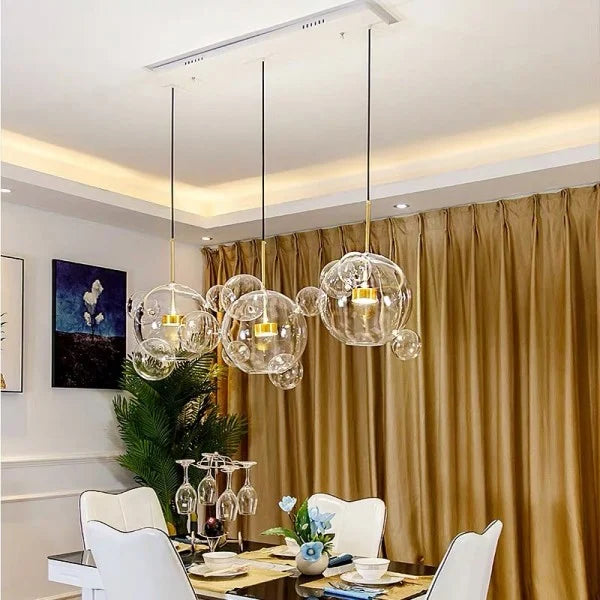 Spherical lamp for modern spaces