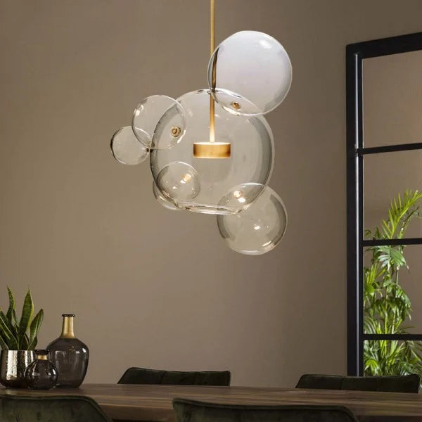 Spherical lamp for modern spaces