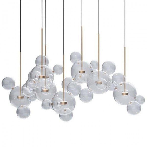 Spherical lamp for modern spaces