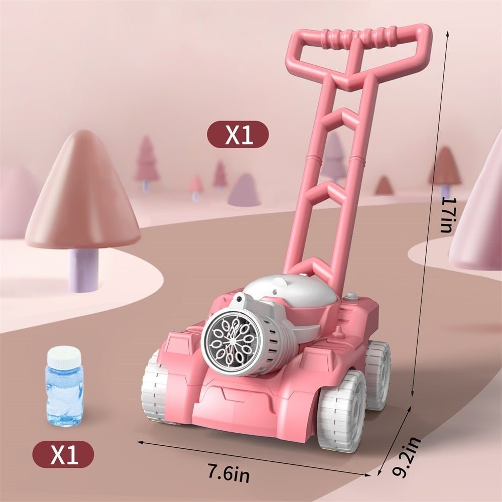 Bubblemower – Bubble lawnmower for imaginative outdoor play