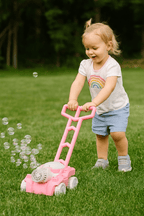 Bubblemower – Bubble lawnmower for imaginative outdoor play