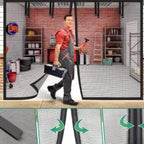 AeroShield Bug-Free Garage Screen | Magnetic mesh garage door screen for fresh airflow and insect protection