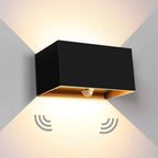 Outdoor lamp with sensor