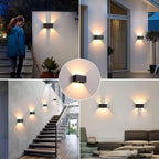 Outdoor lamp with sensor