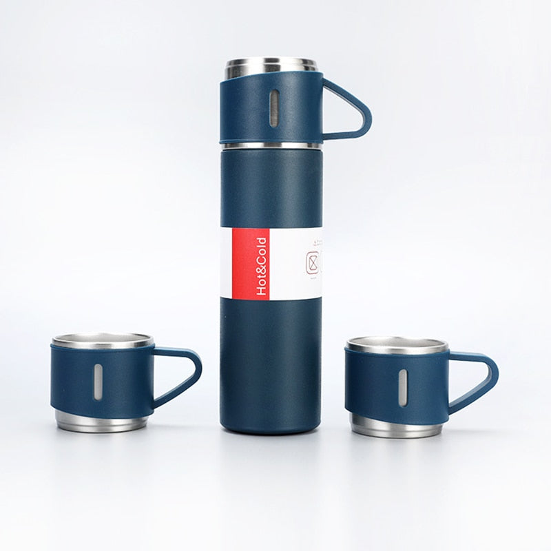 Bullet Double-Layer Stainless Steel Vacuum Thermos Coffee Tumbler