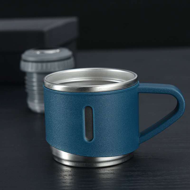 Bullet Double-Layer Stainless Steel Vacuum Thermos Coffee Tumbler