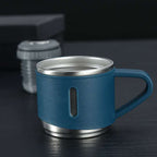 Bullet Double-Layer Stainless Steel Vacuum Thermos Coffee Tumbler