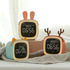 BunnyGlow - LED Alarm Clock – Night Light with Digital Display & Timer