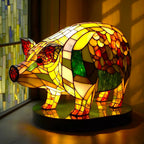 Geometric Ceiling Lamp with Lighting Effect