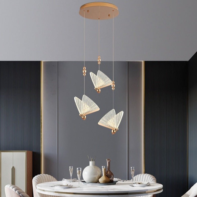 FlareWing – Artistic Butterfly-Shaped LED Pendant Light