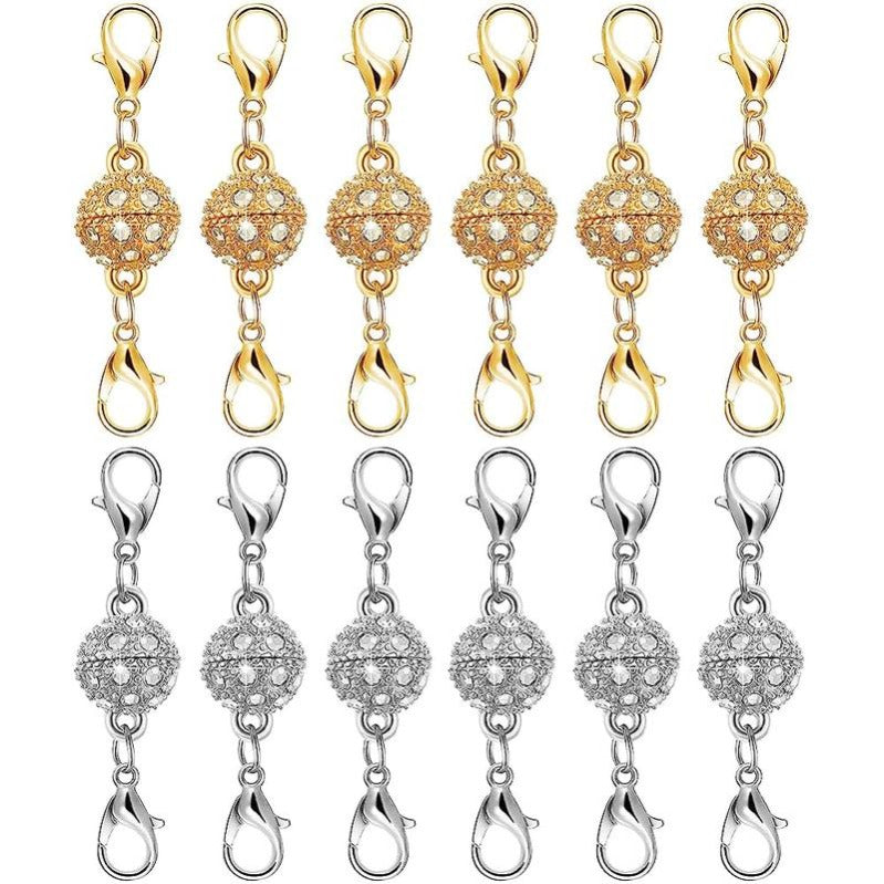 Versatile Magnetic Jewelry Clasp Extenders