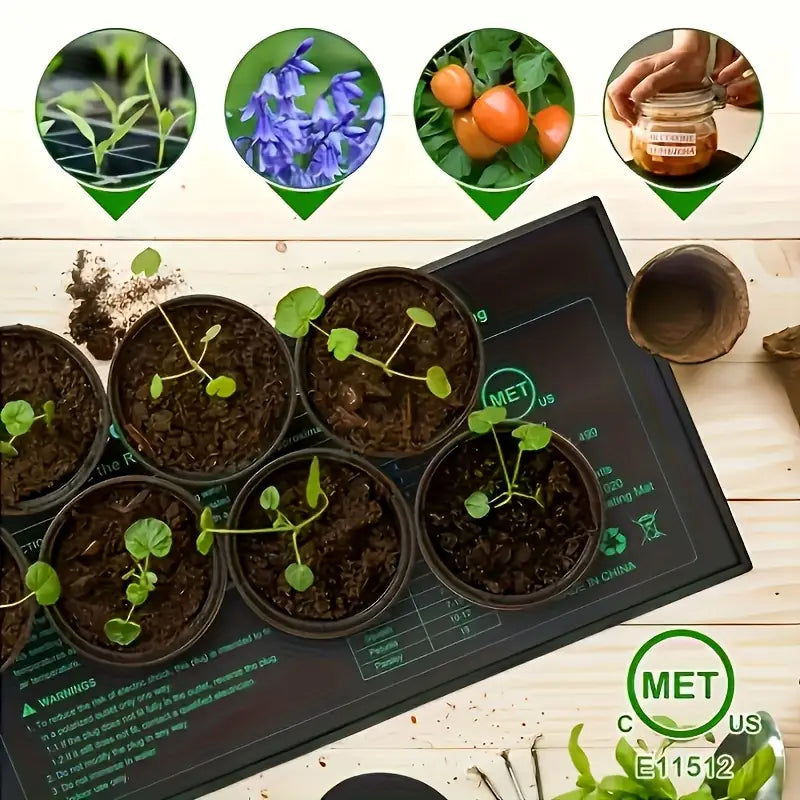 Heating mat for seedlings – Temperature control for faster germination and growth