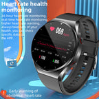 One-Click Blood Sugar|Blood Glucose Blood Pressure ECG|ECG HRV Heart Rate Monitor Health Smart Watch