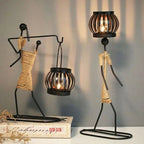 Retro & Stylish Candle Holder - VintageMan