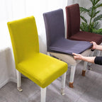 Waterproof elastic cover for dining chairs