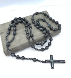 Orion Spiritual Necklace with Tiger Eye & Lapis Lazuli – Men's Rosary