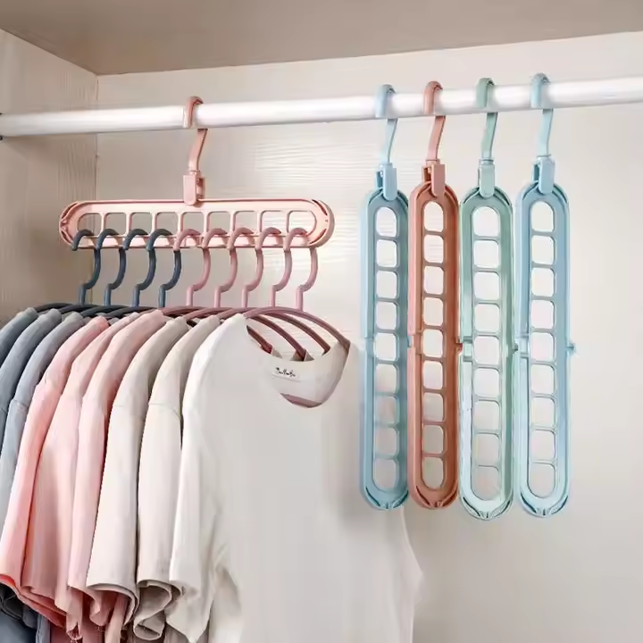 9 in 1 Wonder Hook Turbo — Finally order, space, and stress-free mornings in the wardrobe! (5 pieces)