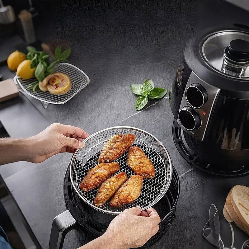 Stackable 3-layer Air Fryer Stand