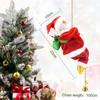 Climbing Santa