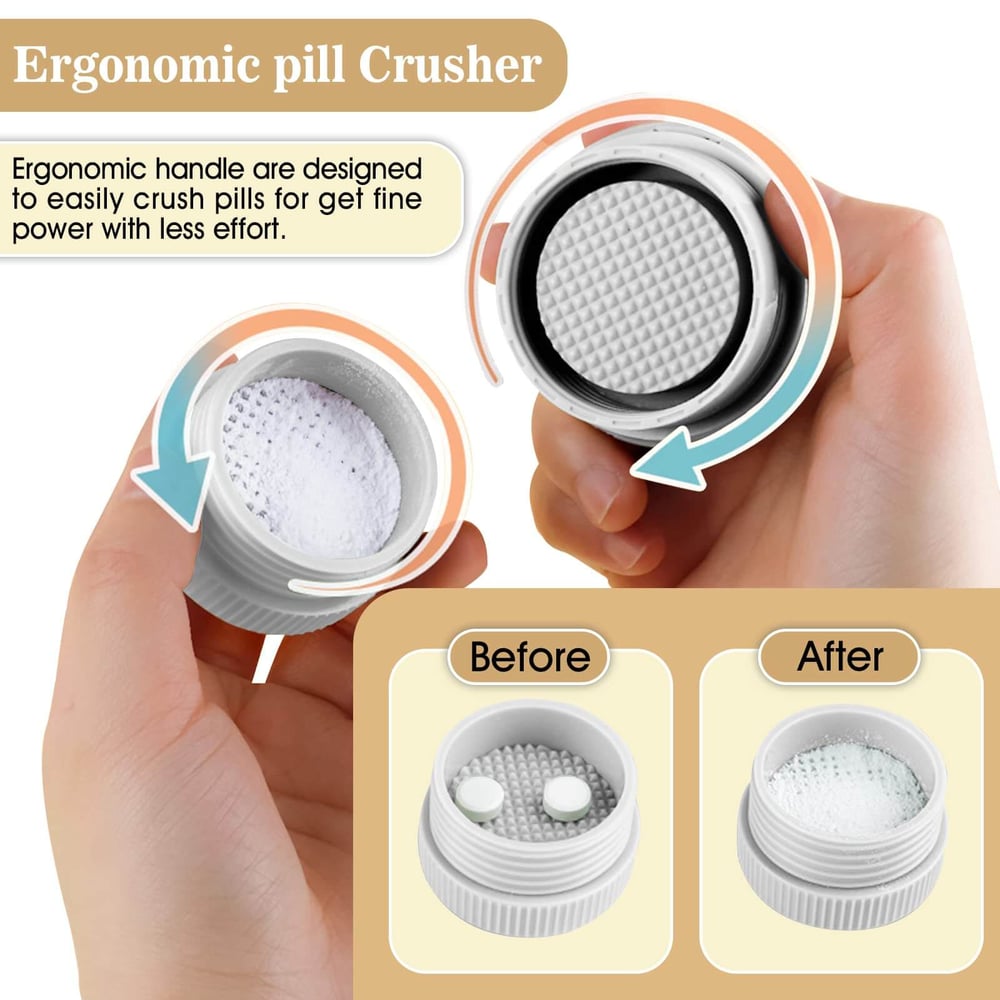 Tablet splitter with dispenser