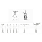 Stainless Steel Swivel Pulley
