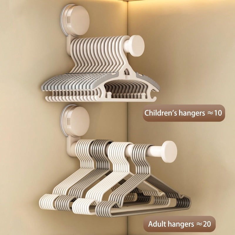Telescopic Suction Hanger Organizer