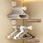 Telescopic Suction Hanger Organizer