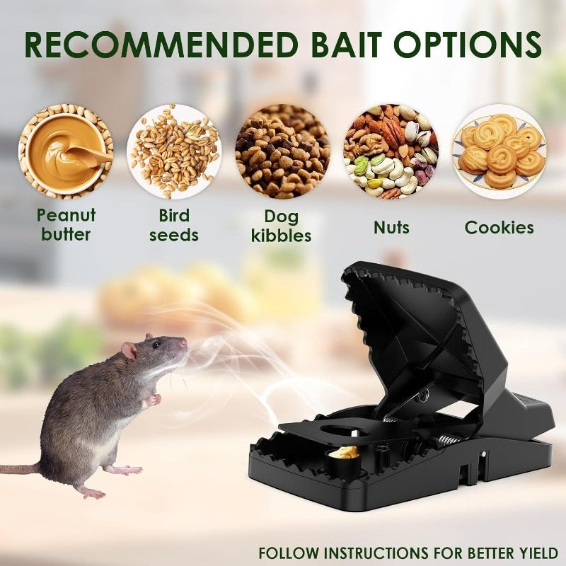 Heavy-Duty Double Bite Rat Trap