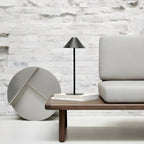Minimalistic dimmable Touch table lamp - waterproof and rechargeable light Color