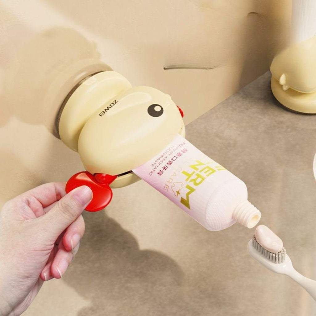 Practical toothpaste squeezer