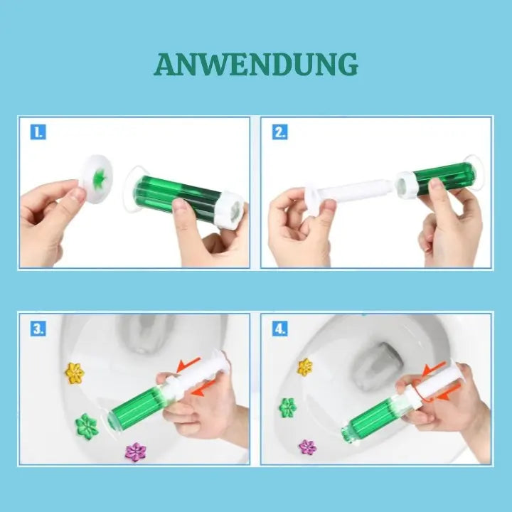 12-piece gel stamp set for the toilet — Transform every flush into an explosion of irresistible freshness!