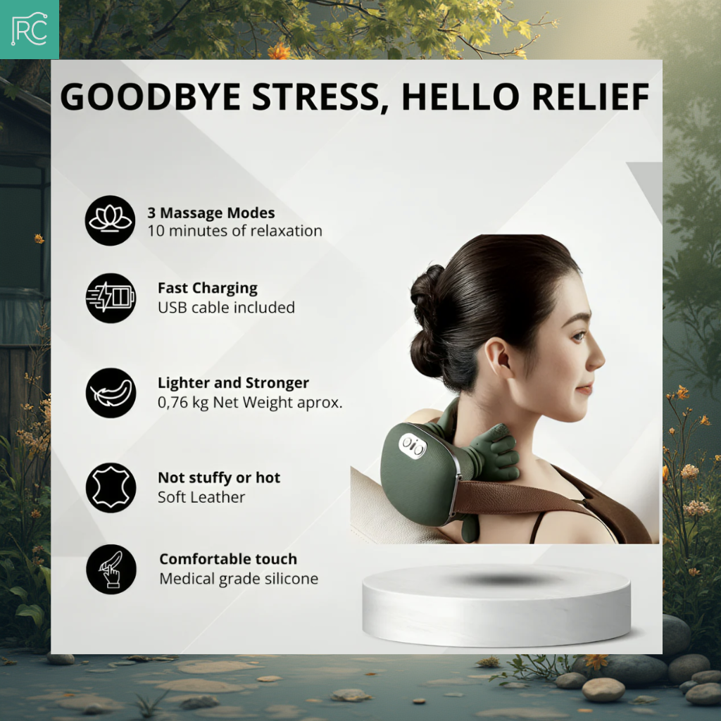 Relaxation Kick — Feel immediate relief from neck tension and experience pure lightness!