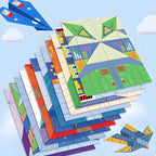 Paper Plane Building Set with Instructions