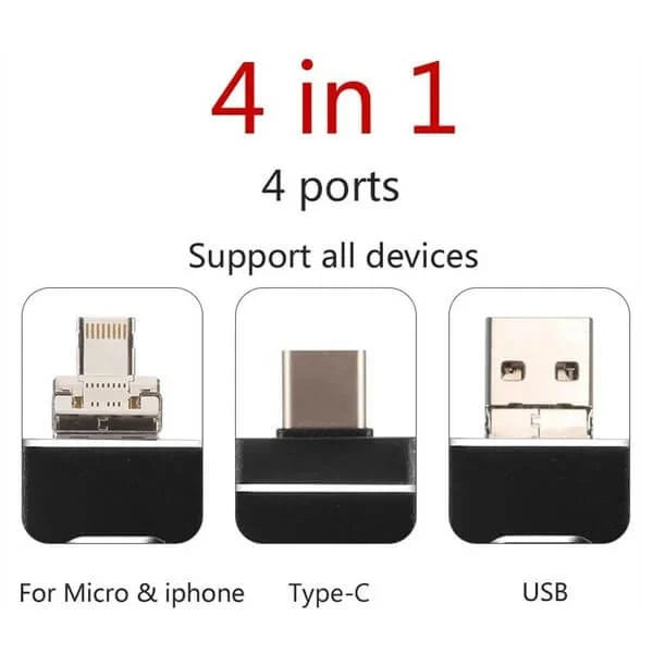4 in 1 High-Quality USB Flash Drive