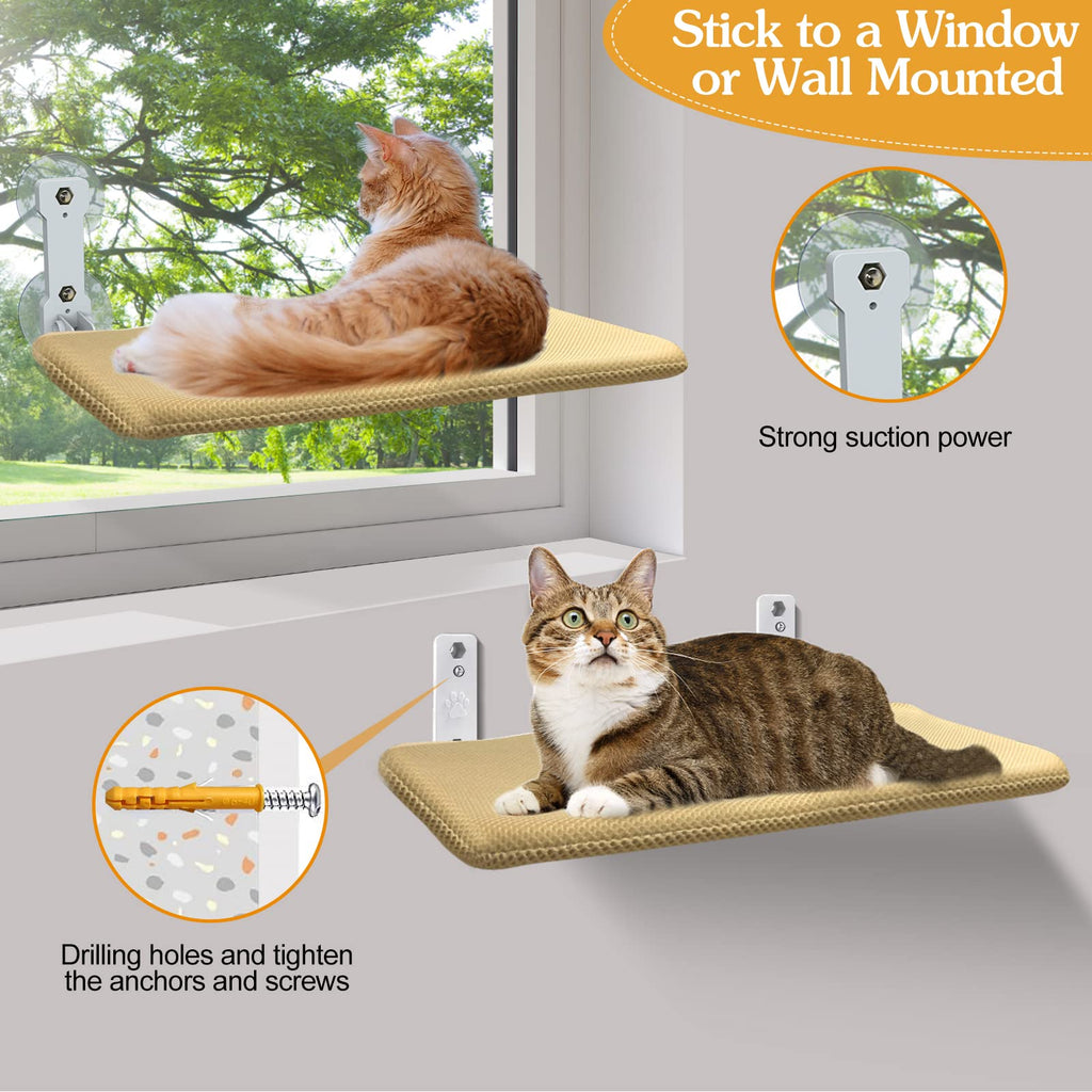 Foldable Cat Hammock Suction Cup Cat Hammock
