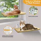 Foldable Cat Hammock Suction Cup Cat Hammock