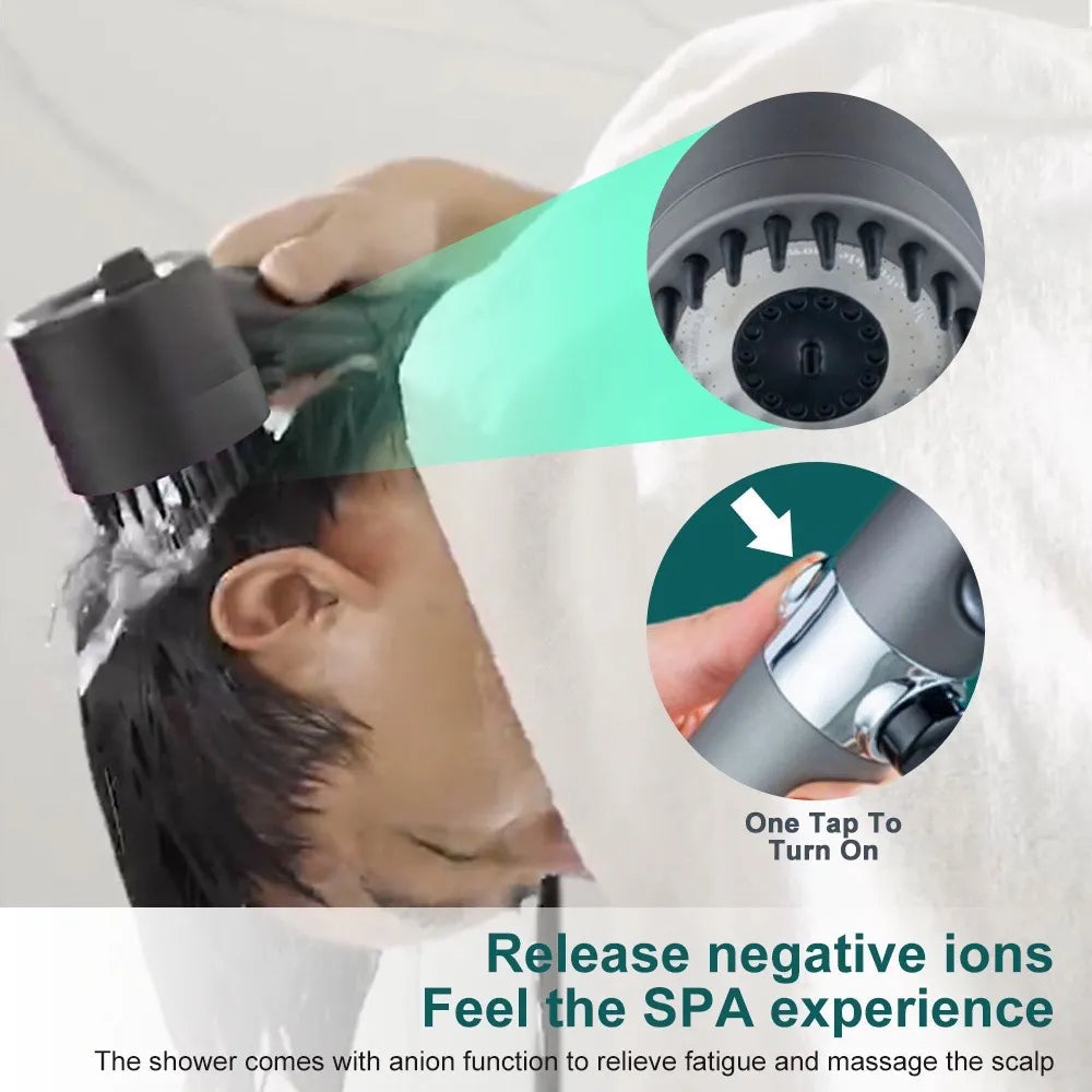 Shower head – PowerSpray – increased pressure – Spa experience