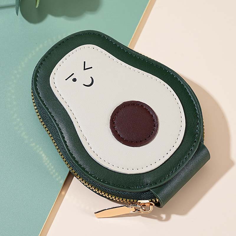 Avocado-shaped multifunctional card holder