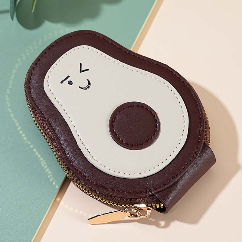 Avocado-shaped multifunctional card holder