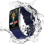Smart Bracelet 3-Channel EKG Blood Pressure Blood Oxygen Blood Sugar Sleep Detection
